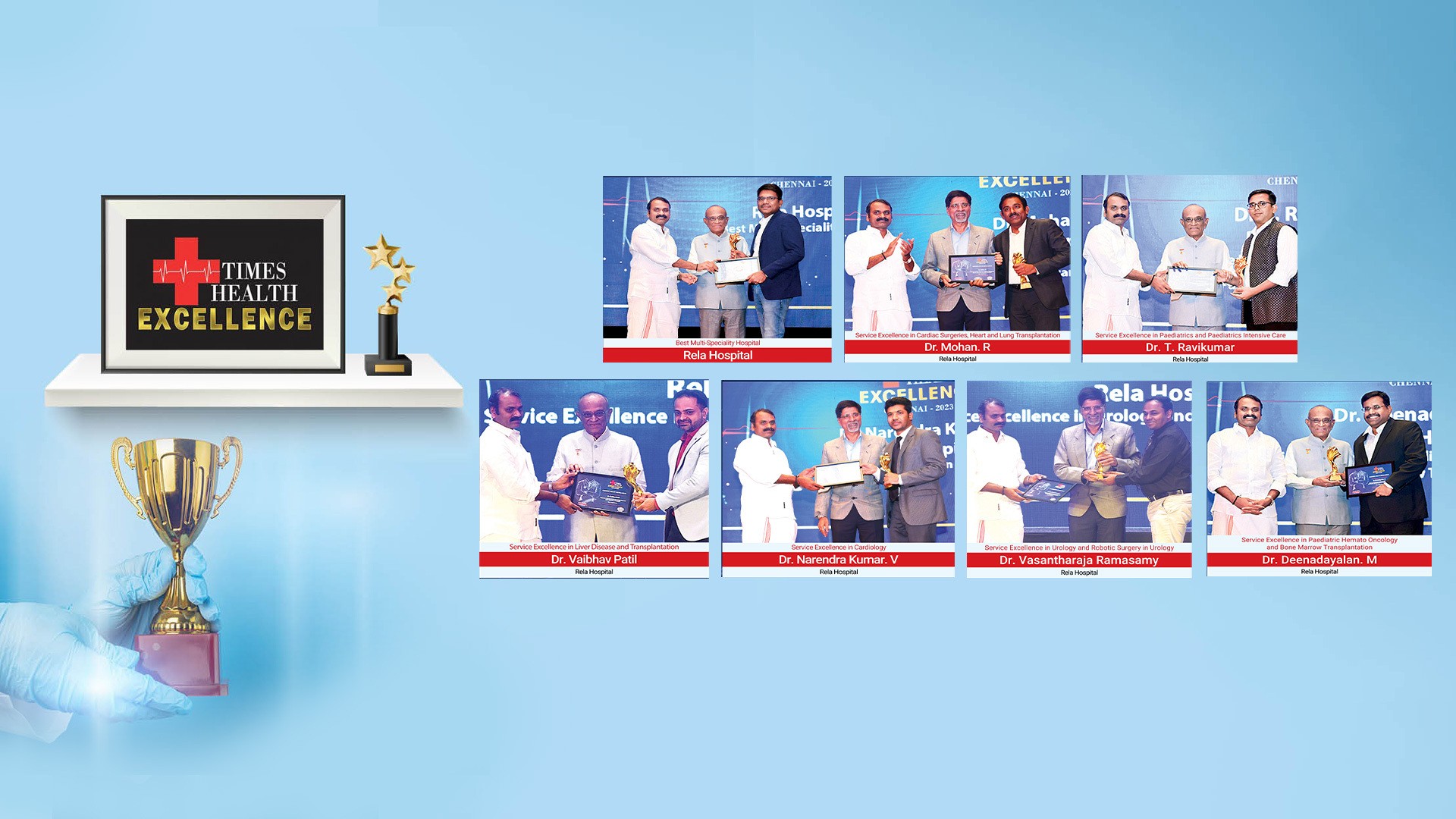 Times Health Excellence Award 2023 by The Times of India