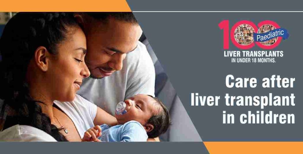 Care after liver transplant in children