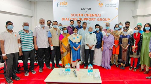 Rela Hospital launches ‘South Chennai Dialysis Support Group’
