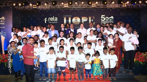 Prof Rela and team creates a new milestone, performed 500+ Paediatric Liver Transplantation in Chennai