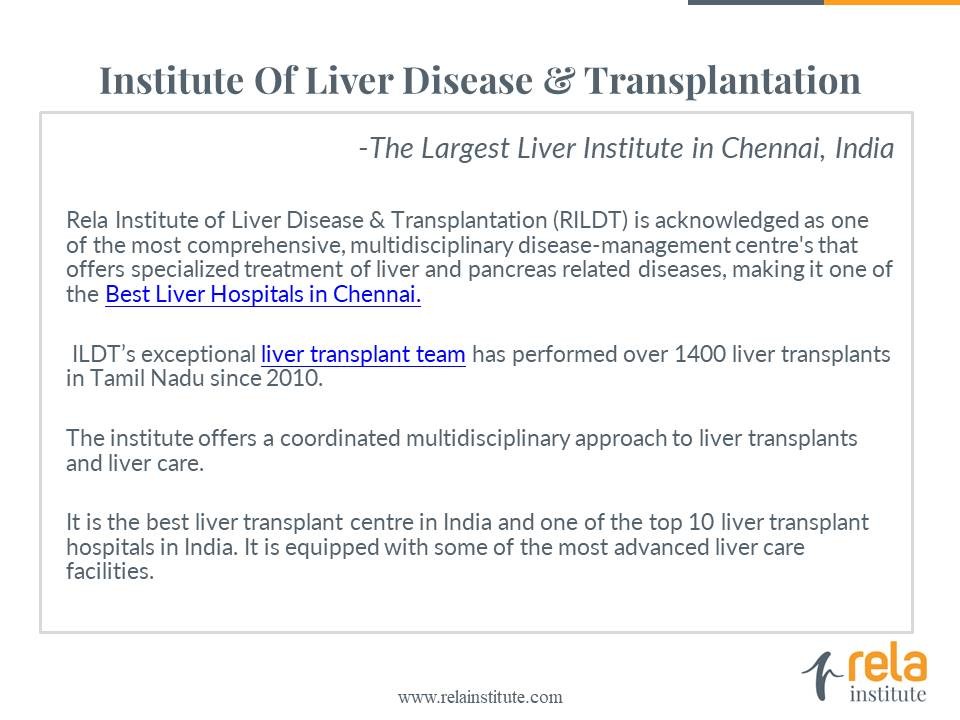 Institute of Liver Disease and Transplantation